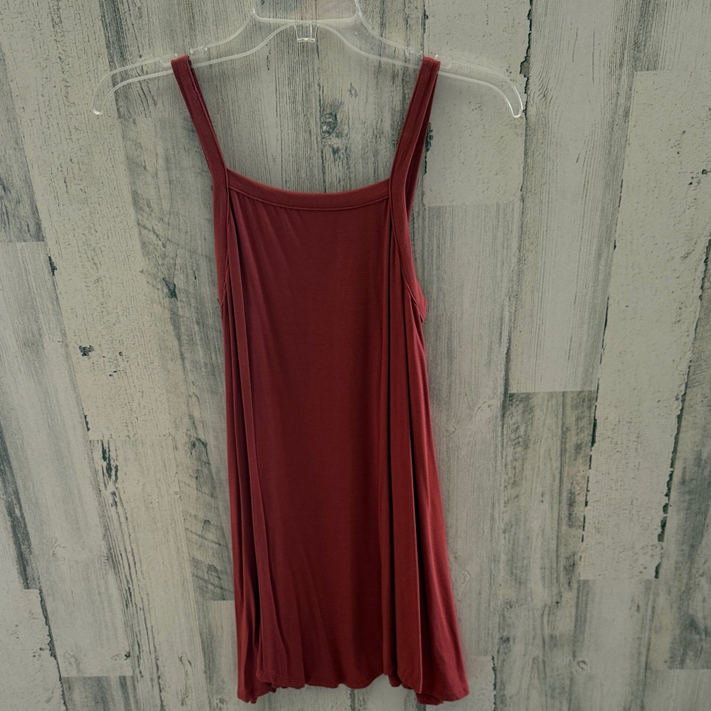 RVCA Red Sleeveless Dress